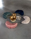 Coussin de méditation demi-lune