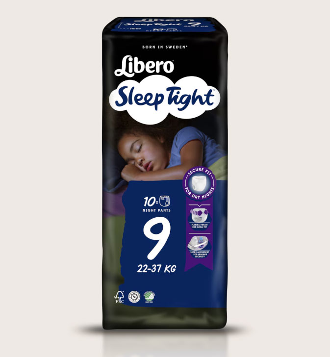 Libero Sleep Tight 9 – Langes nuit enfant (22-37 kg)