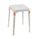 Tabouret de douche carré réglable Gcare Home Banco
