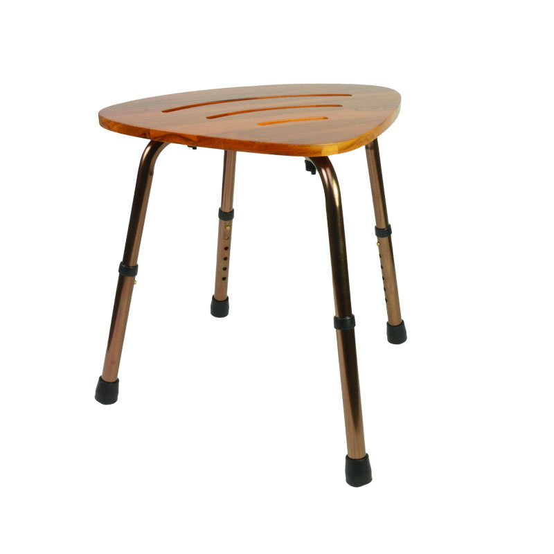 Tabouret de douche de coin Bamboo