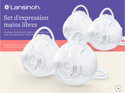 [53656] Set d'expression main libre - Lansinoh - Vente